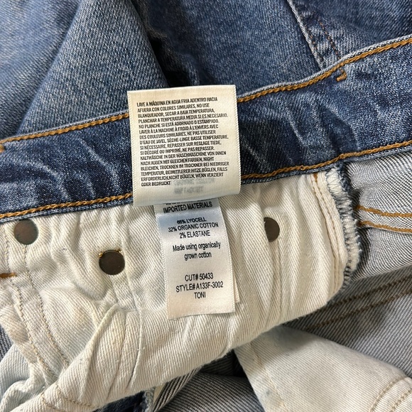 🔥🔥🔥Agolde Straight Leg Blue Jeans Size 30 - Picture 12 of 12